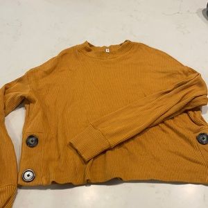Yellow June&Hudson sweater